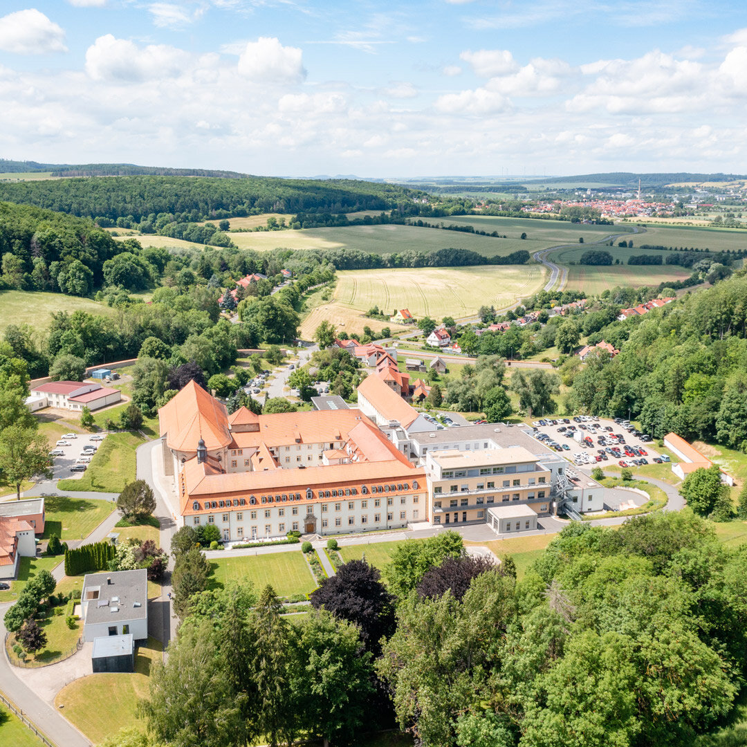 Luftaufnahme Eichsfeld Klinikum Standort Reifenstein